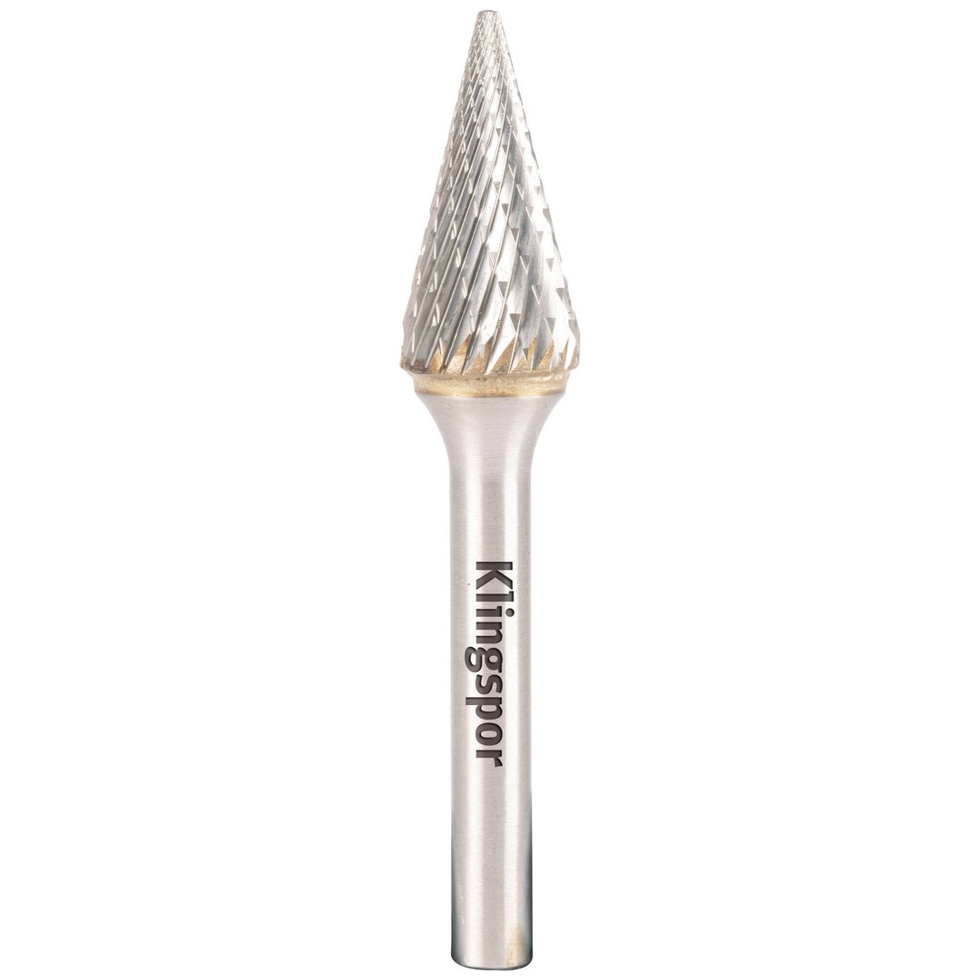 Klingspor HF 100 M Hartmetallfräser, 6 x 20 x 6 mm Kreuzverzahnung