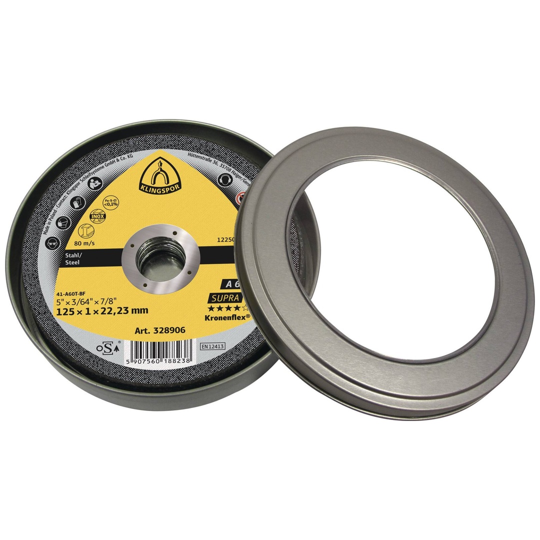 Klingspor A 660 R Trennscheiben, 125 x 1 x 22,23 mm gerade