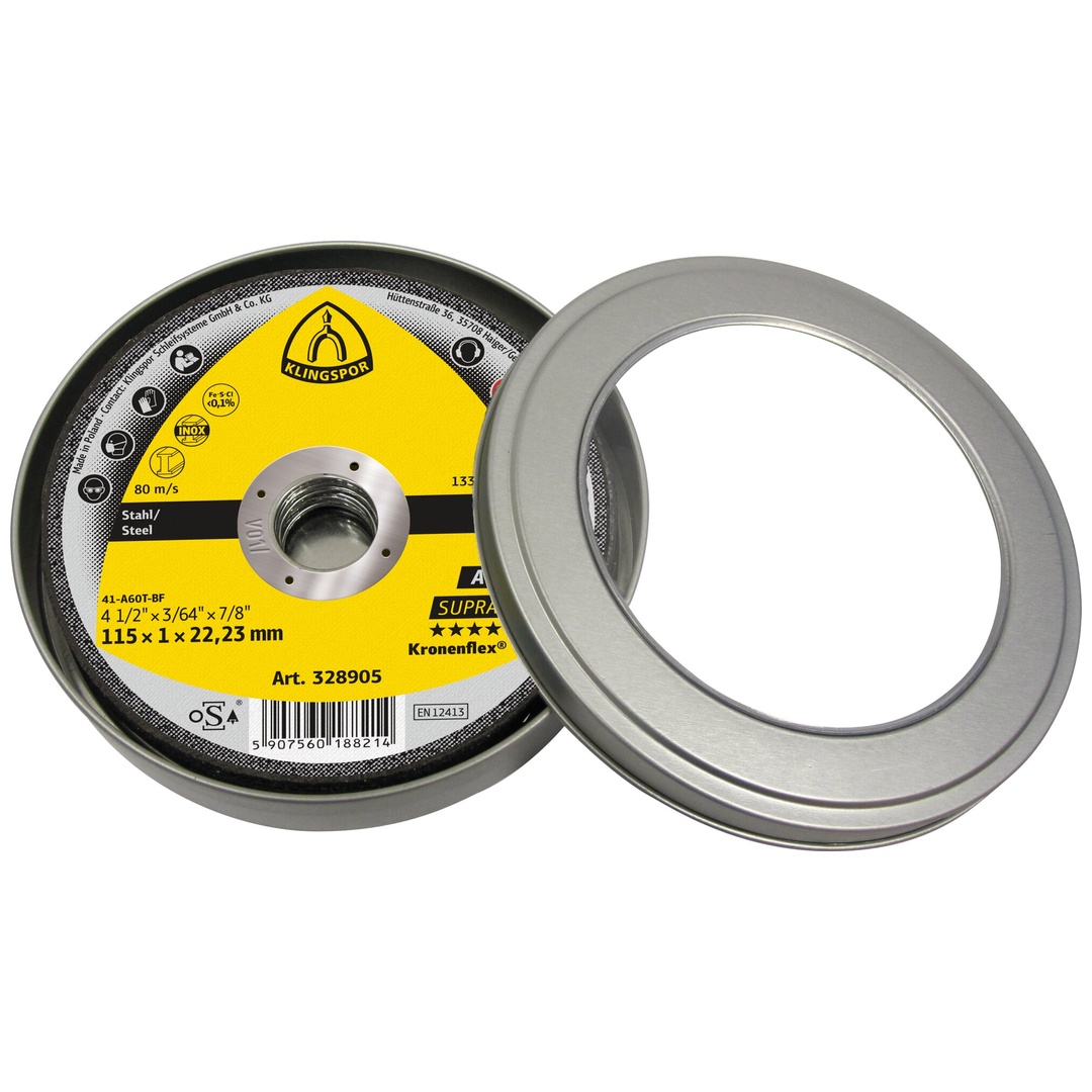 Klingspor A 660 R Trennscheiben, 115 x 1 x 22,23 mm gerade