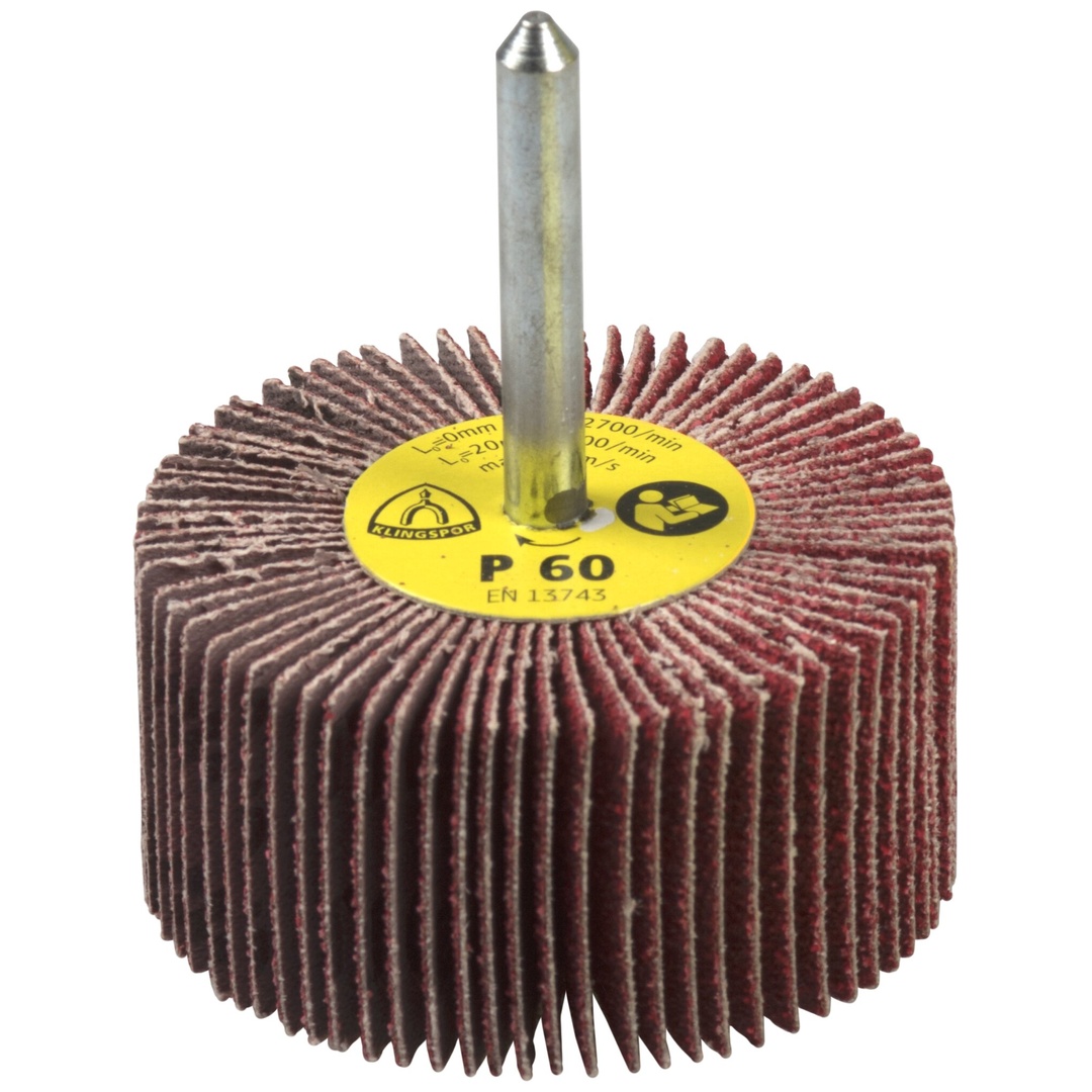 Klingspor KM 615 Schleifmopstifte Multibindung, 80 x 40 x 6 mm Korn 60