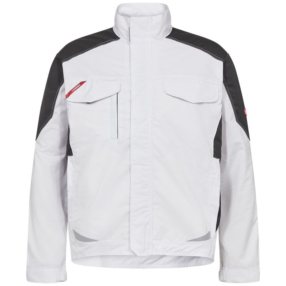 Engel Galaxy Light Arbeitsjacke 1290-880-379 Gr. 5XL weiß/anthrazit