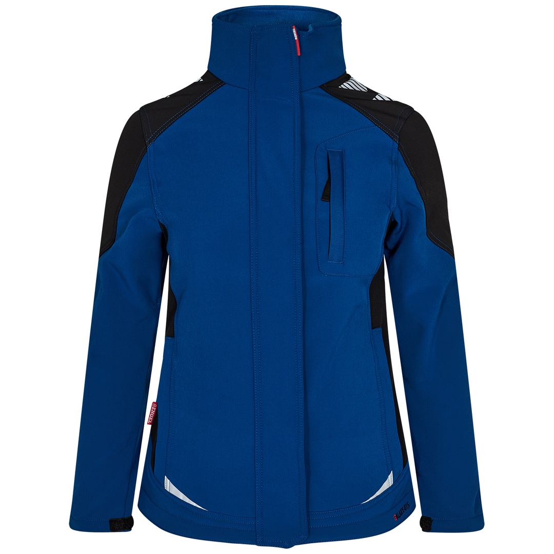 Engel Galaxy Damen-Softshell-Jacke 8815-229 Gr. 2XL Surfer Blue/Schwarz