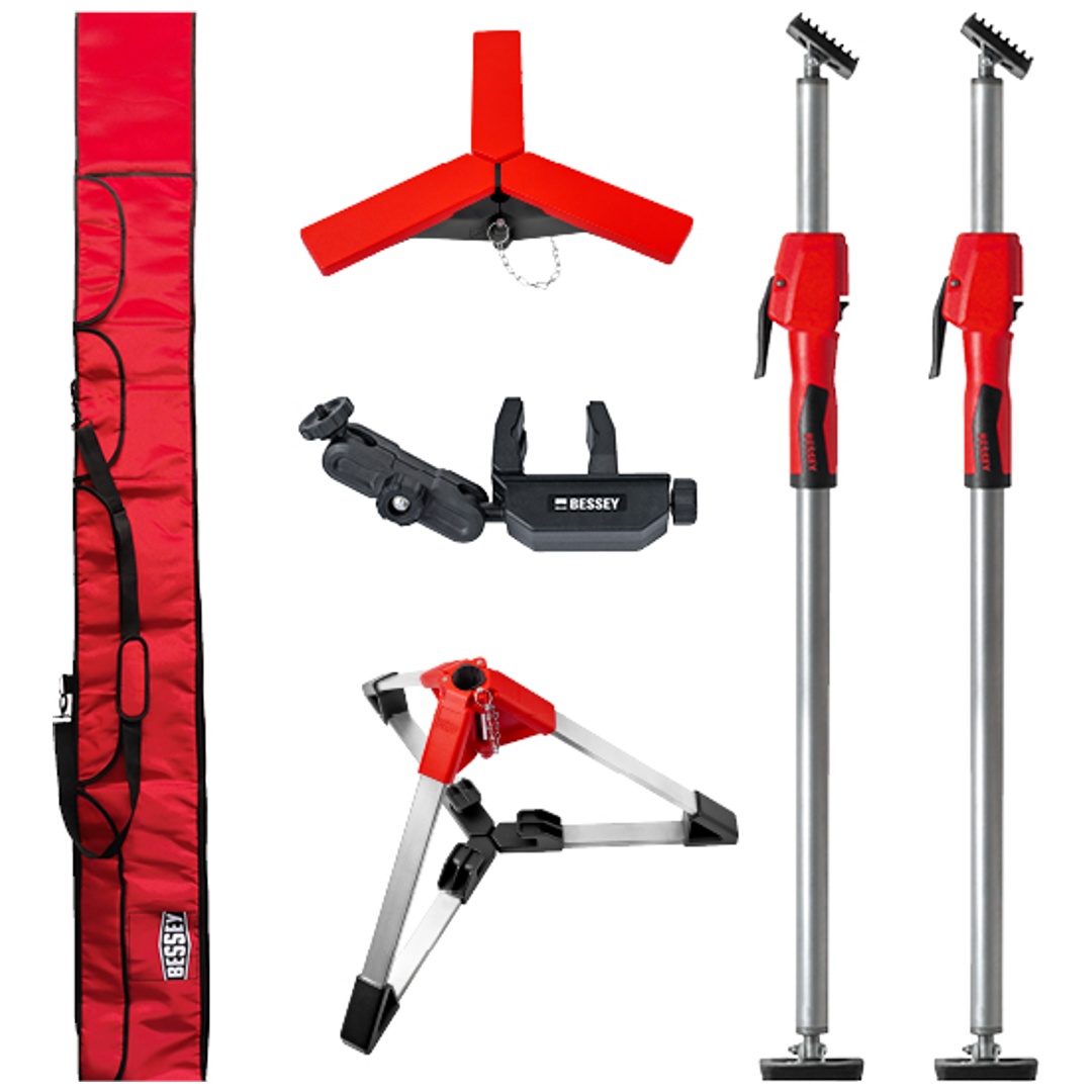 BESSEY Montagestützen-Set incl. Tragetasche