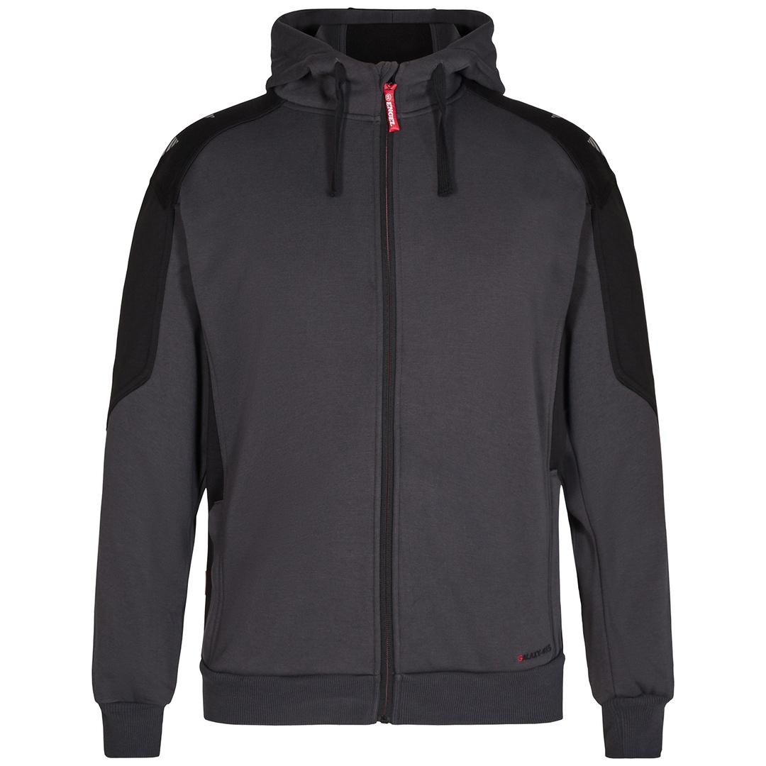 ENGEL Sweatjacke Cardigan Galaxy 8820-233-7920 Gr. M anthrazit/schwarz