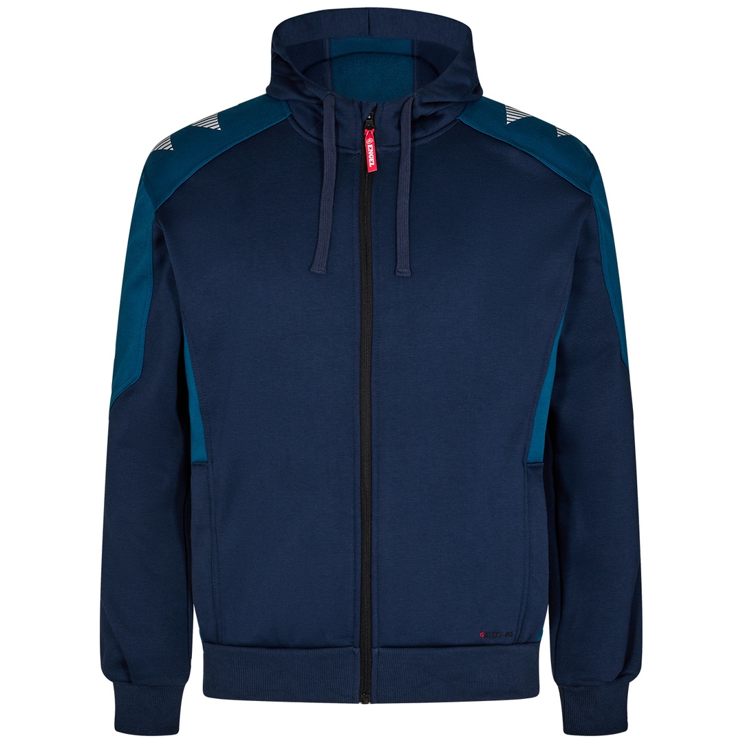 ENGEL Sweatjacke Cardigan Galaxy 8820-233-16577 Gr. 5XL blue ink/dark petrol