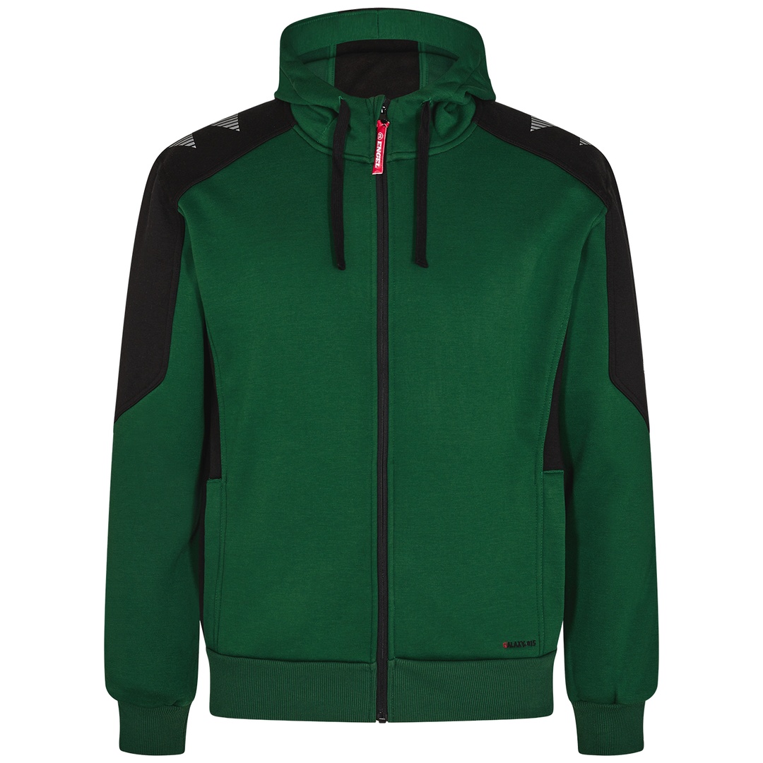 Engel Sweatjacke Cardigan Galaxy 8820-233-120 Gr. L Grün/schwarz