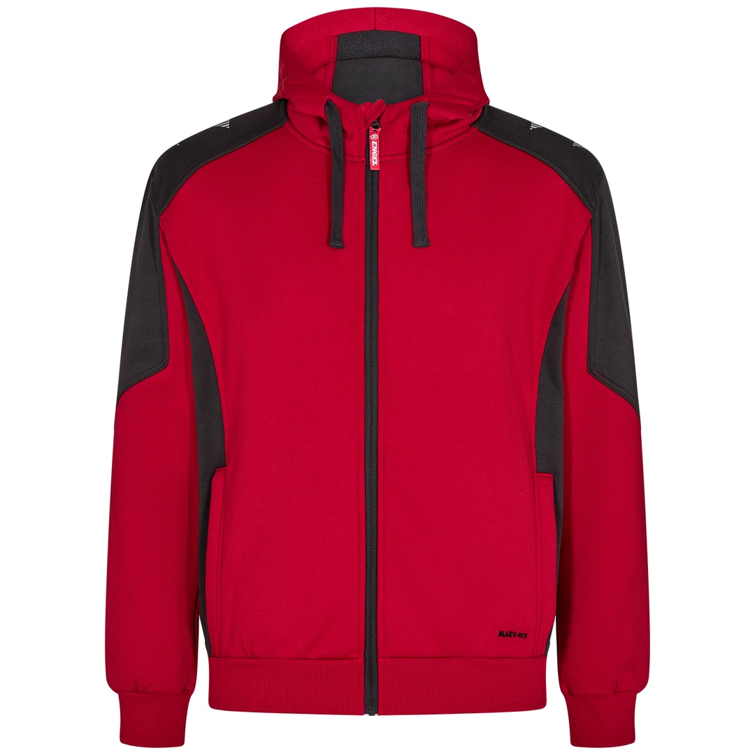 ENGEL Sweatjacke Cardigan Galaxy 8820-233-75779 Gr. XL tomato red/anthrazit