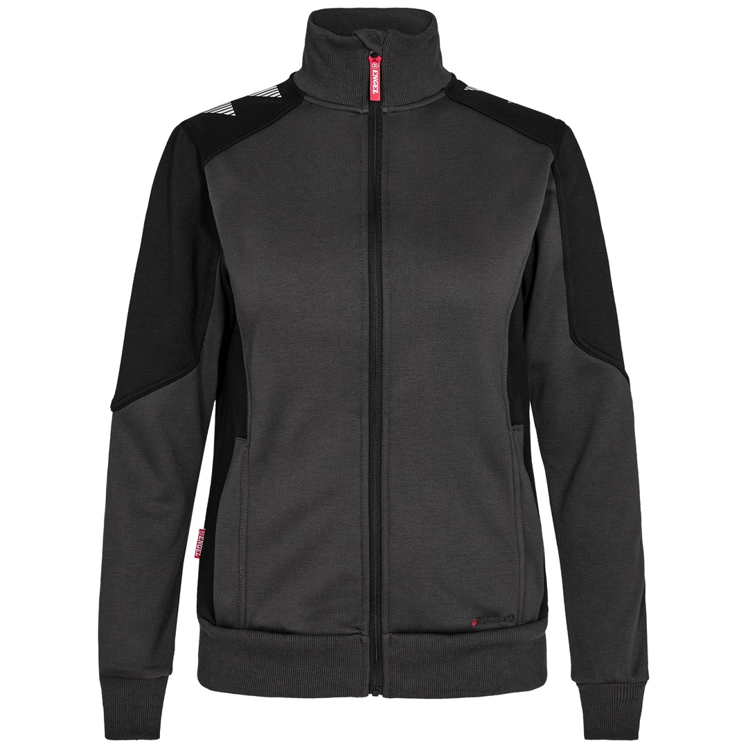 ENGEL Damen Sweatjacke Cardigan Galaxy 8825-233-7920 Gr. XL anthrazit/schwarz