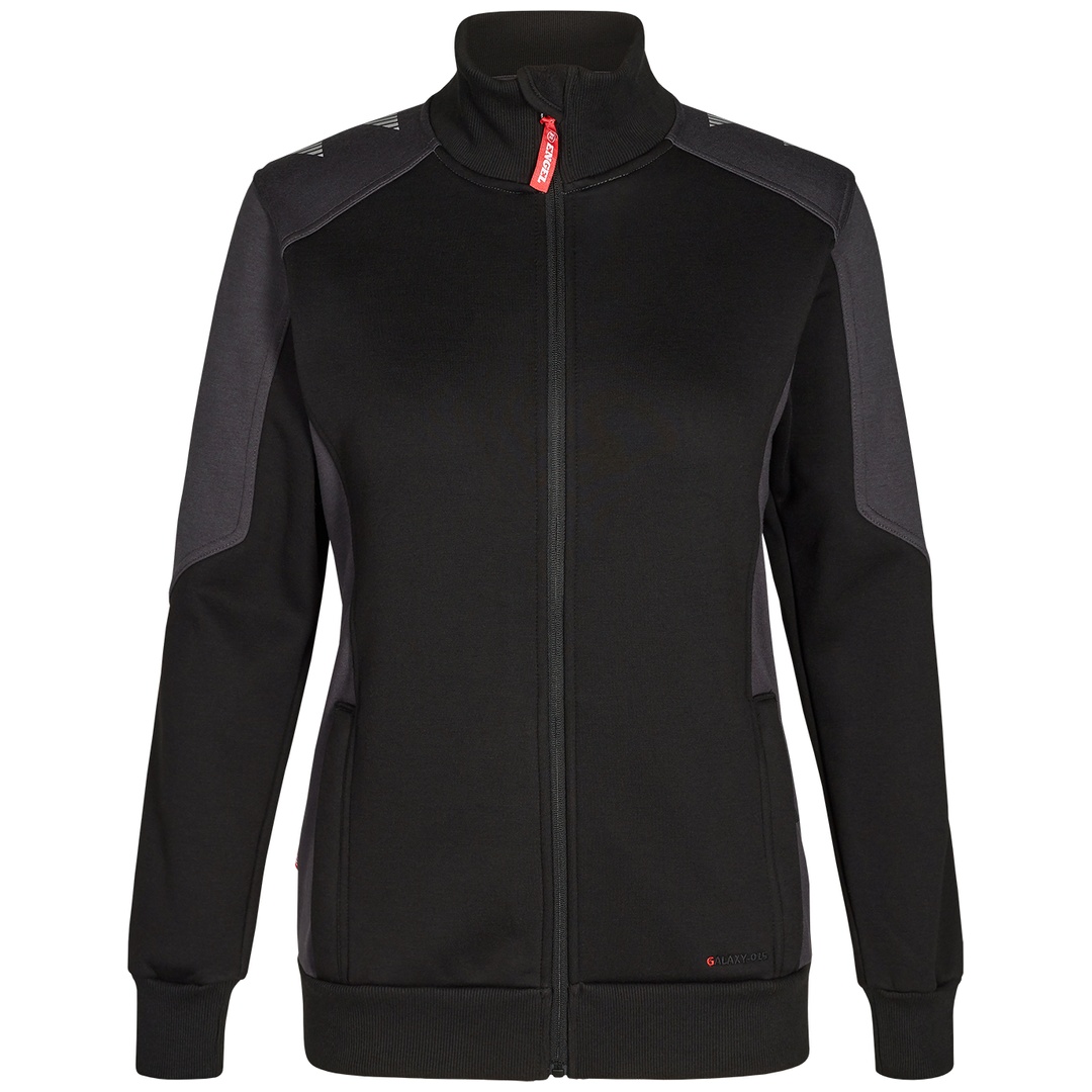 ENGEL Damen Sweatjacke Cardigan Galaxy 8825-233-2079 Gr. S schwarz/anthrazit