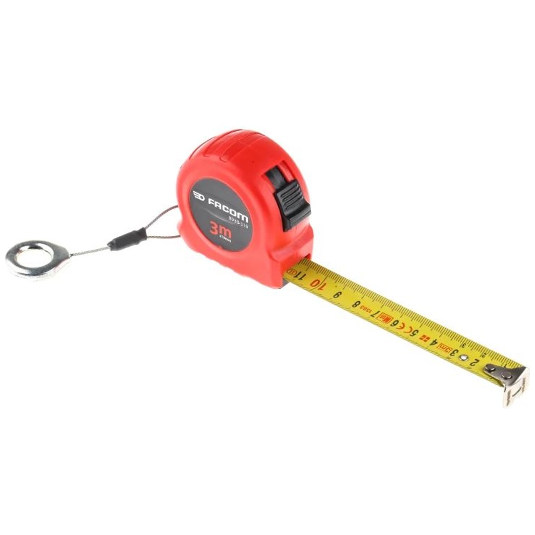 FACOM Rollbandmaß 3 m ABS-Gehäuse - SLS - 3M