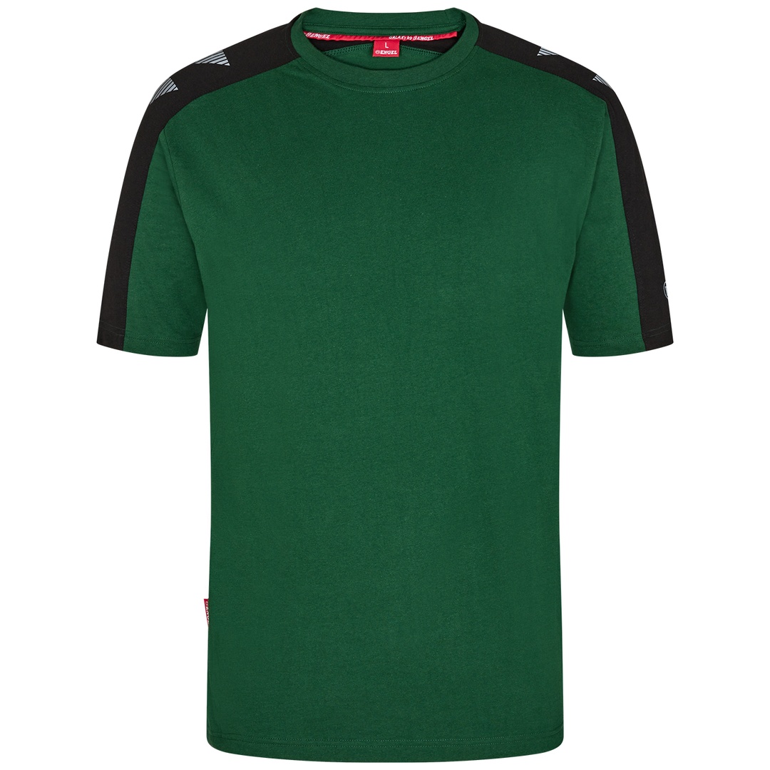 ENGEL Galaxy T-Shirt 9810-141 Gr. 5XL grün/schwarz