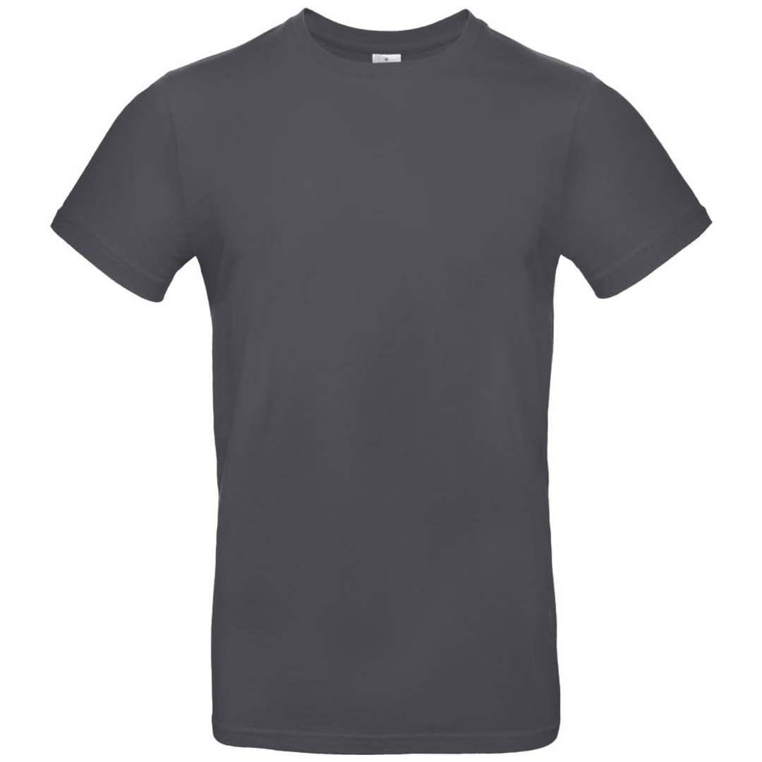 B&C T-Shirt #E910 BTCU03T Gr. XS dark grey