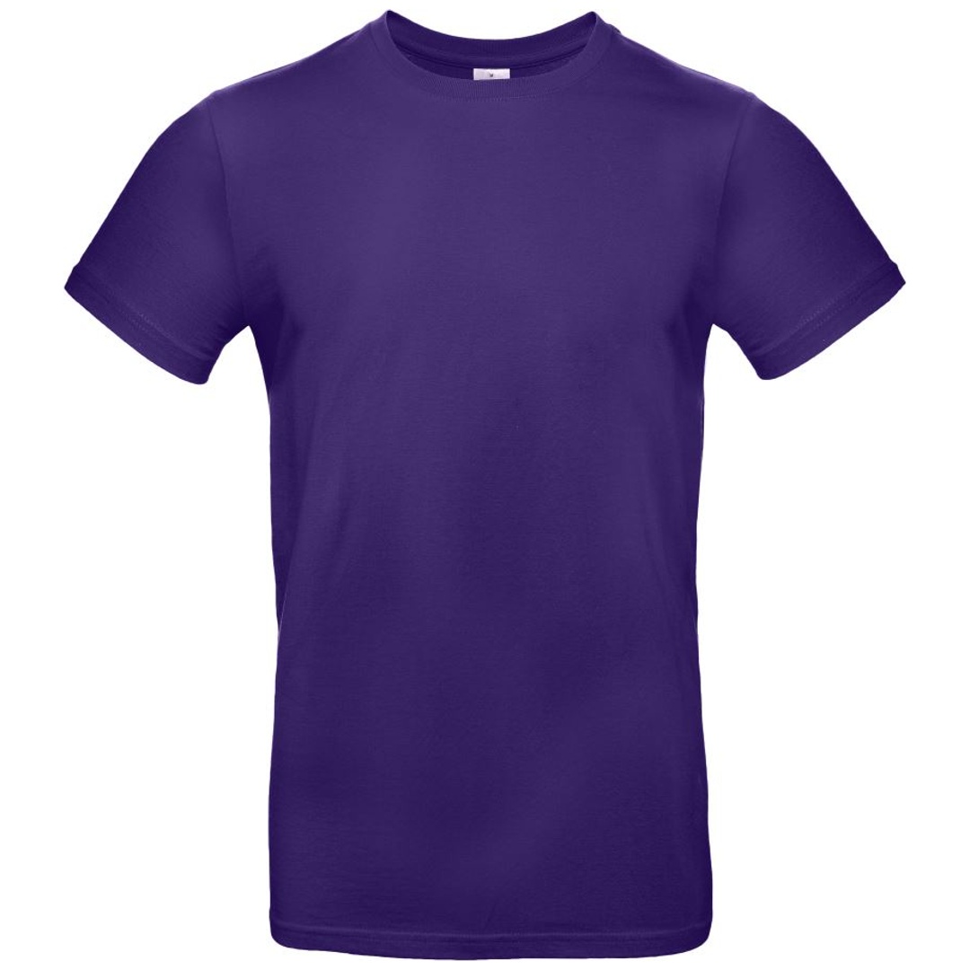 B&C Cotton Classics-01.003T Schweres T-Shirt Gr. L radiant purple