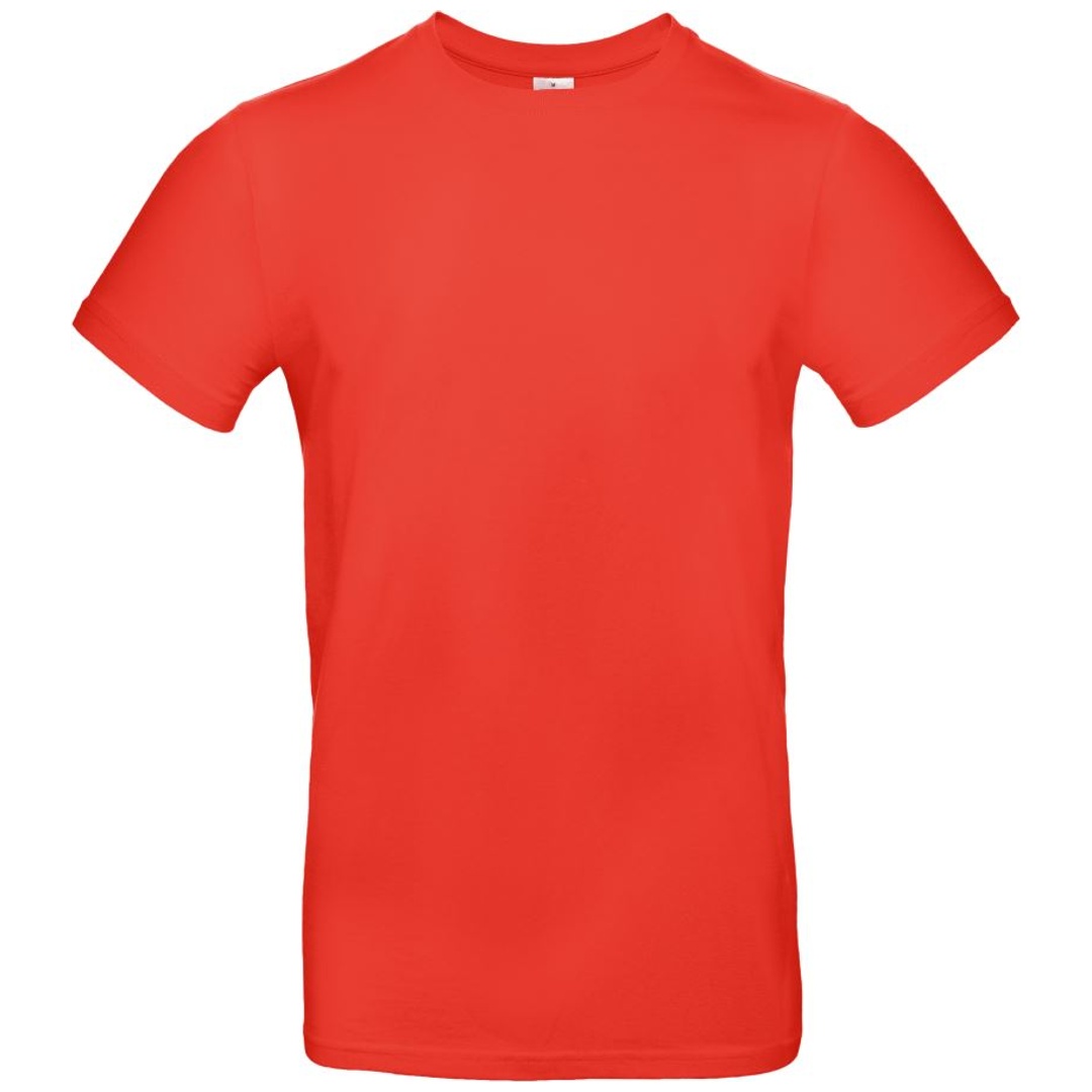B&C Cotton Classics-01.003T Schweres T-Shirt Gr. XS sunset orange