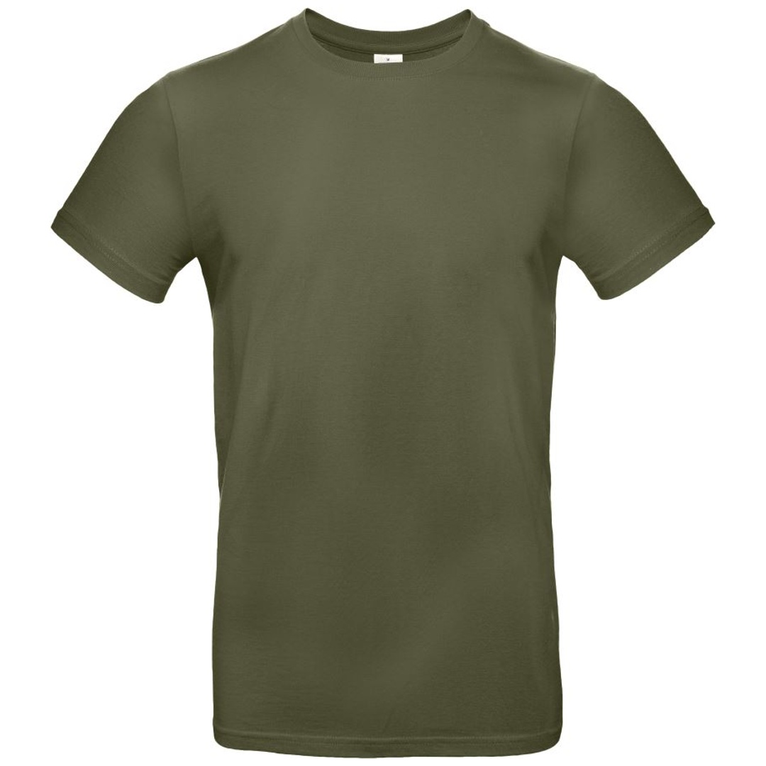 B&C Cotton Classics-01.003T Schweres T-Shirt Gr. XXL urban khaki