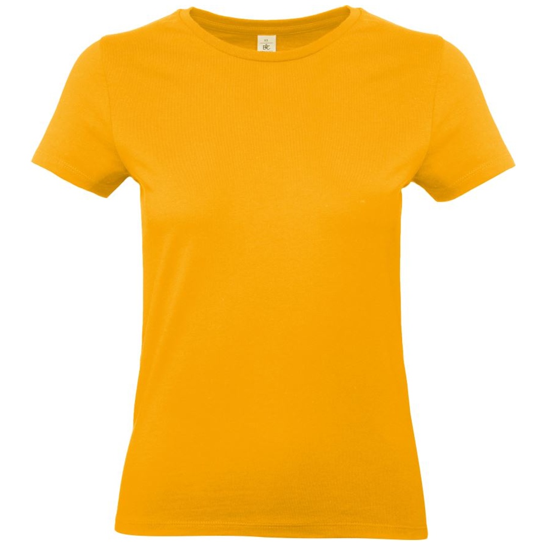 B&C Schweres T-Shirt Damen 01.004T Gr. S apricot