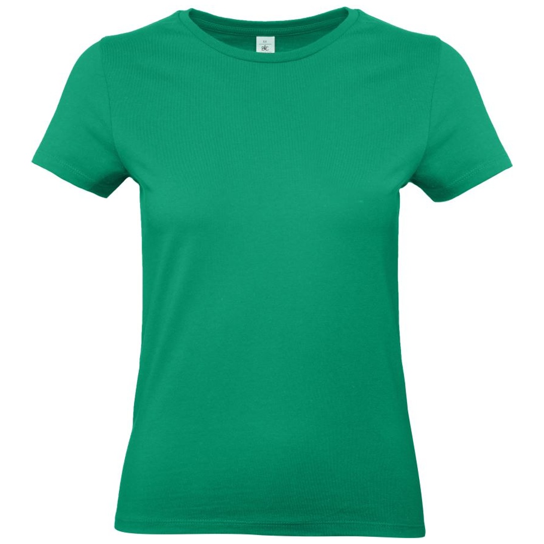 B&C Schweres T-Shirt Damen 01.004T Gr. L kelly green