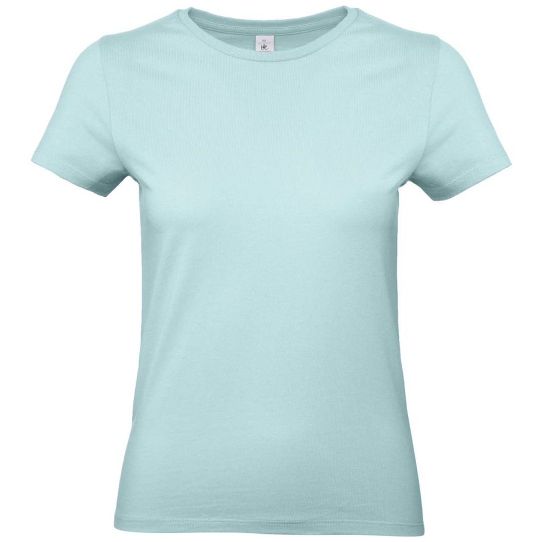 B&C Schweres T-Shirt Damen 01.004T Gr. S millennial mint p6855487