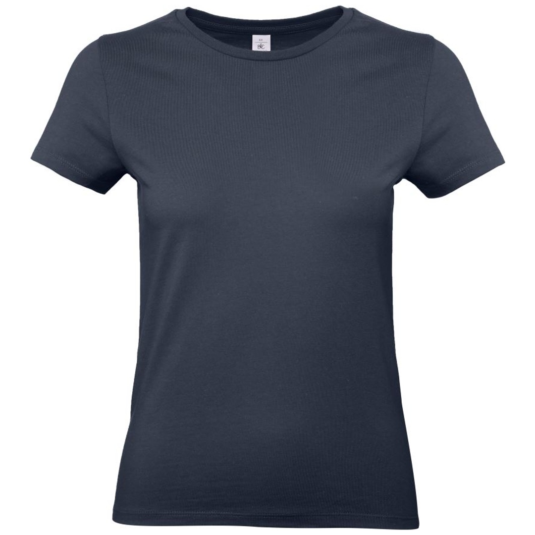 B&C Schweres T-Shirt Damen 01.004T Gr. L navy