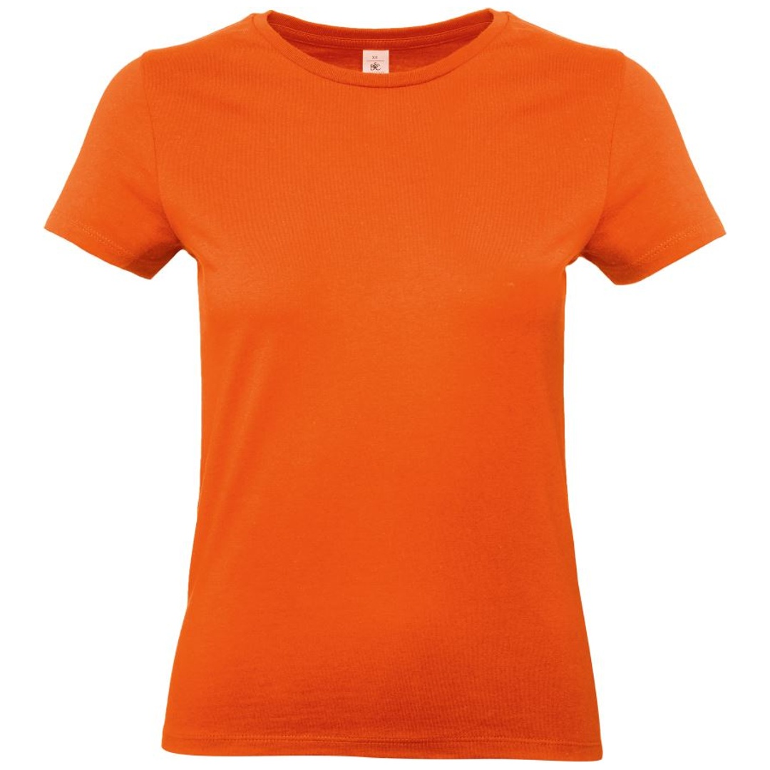 B&C Schweres T-Shirt Damen 01.004T Gr. XL orange