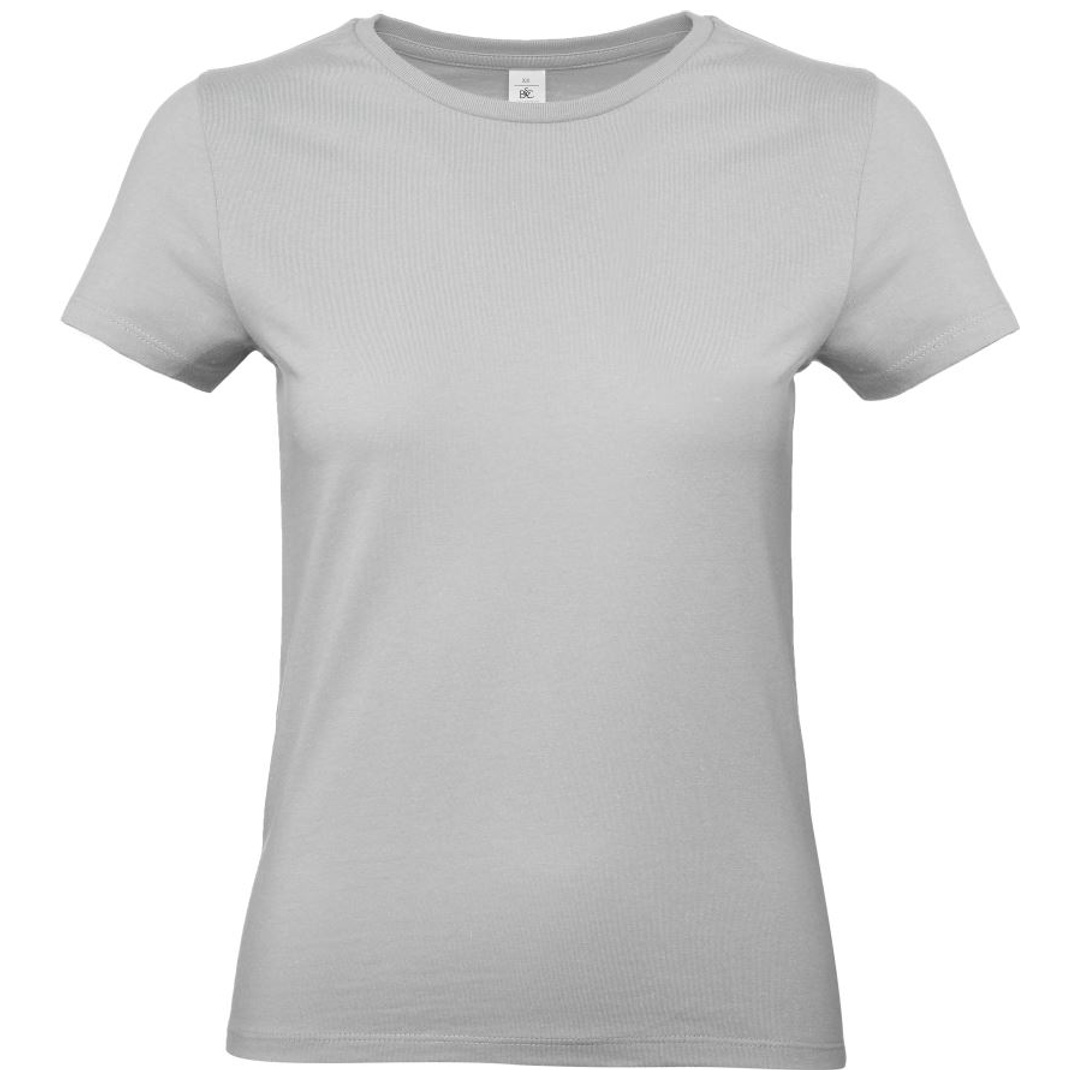 B&C Schweres T-Shirt Damen 01.004T Gr. 2XL pacific grey