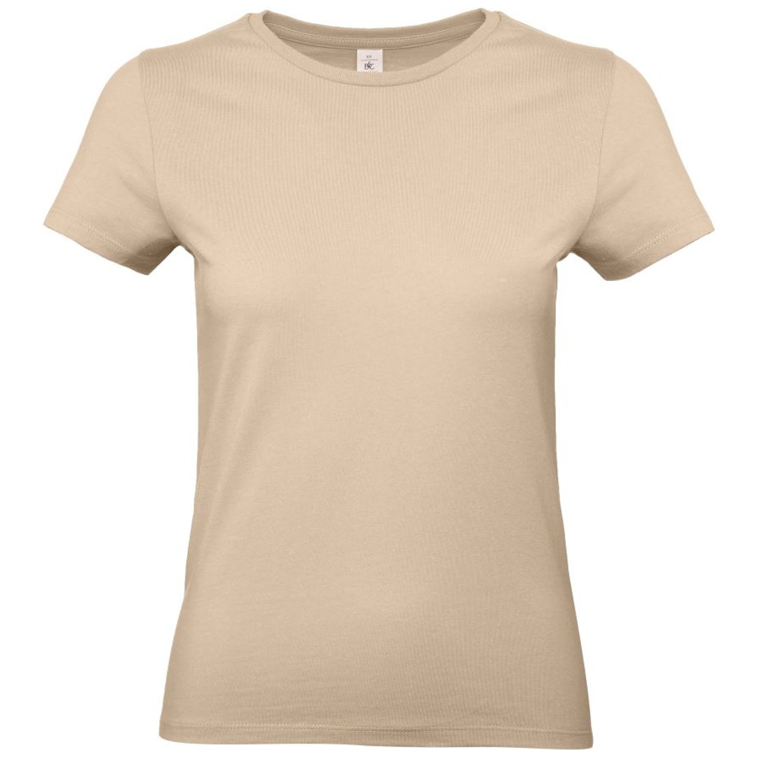 B&C Schweres T-Shirt Damen 01.004T Gr. XL sand