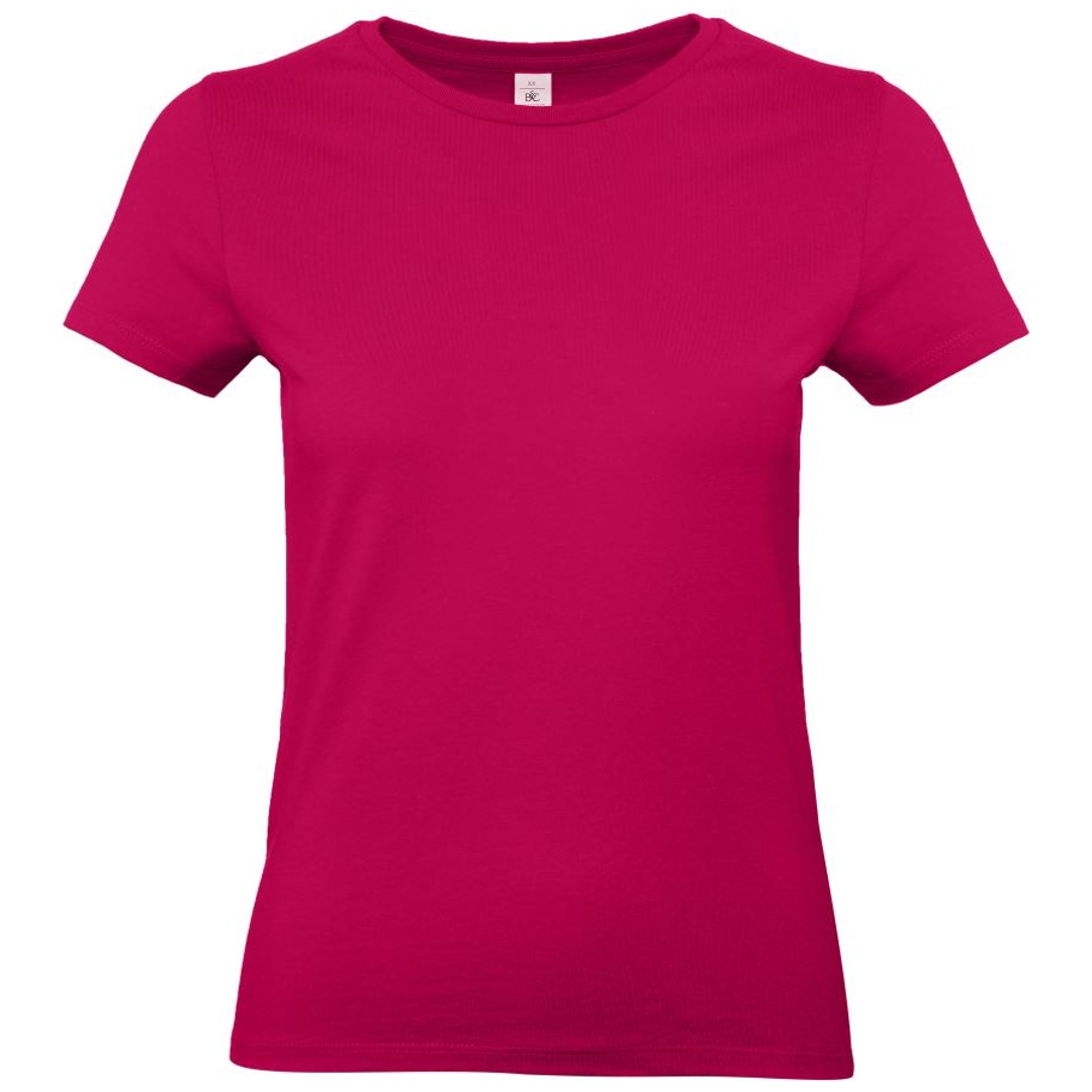 B&C Schweres T-Shirt Damen 01.004T Gr. S sorbet
