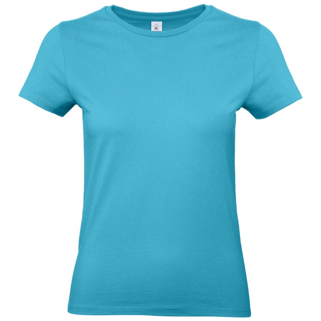B&C Schweres T-Shirt Damen 01.004T Gr. M swimming pool