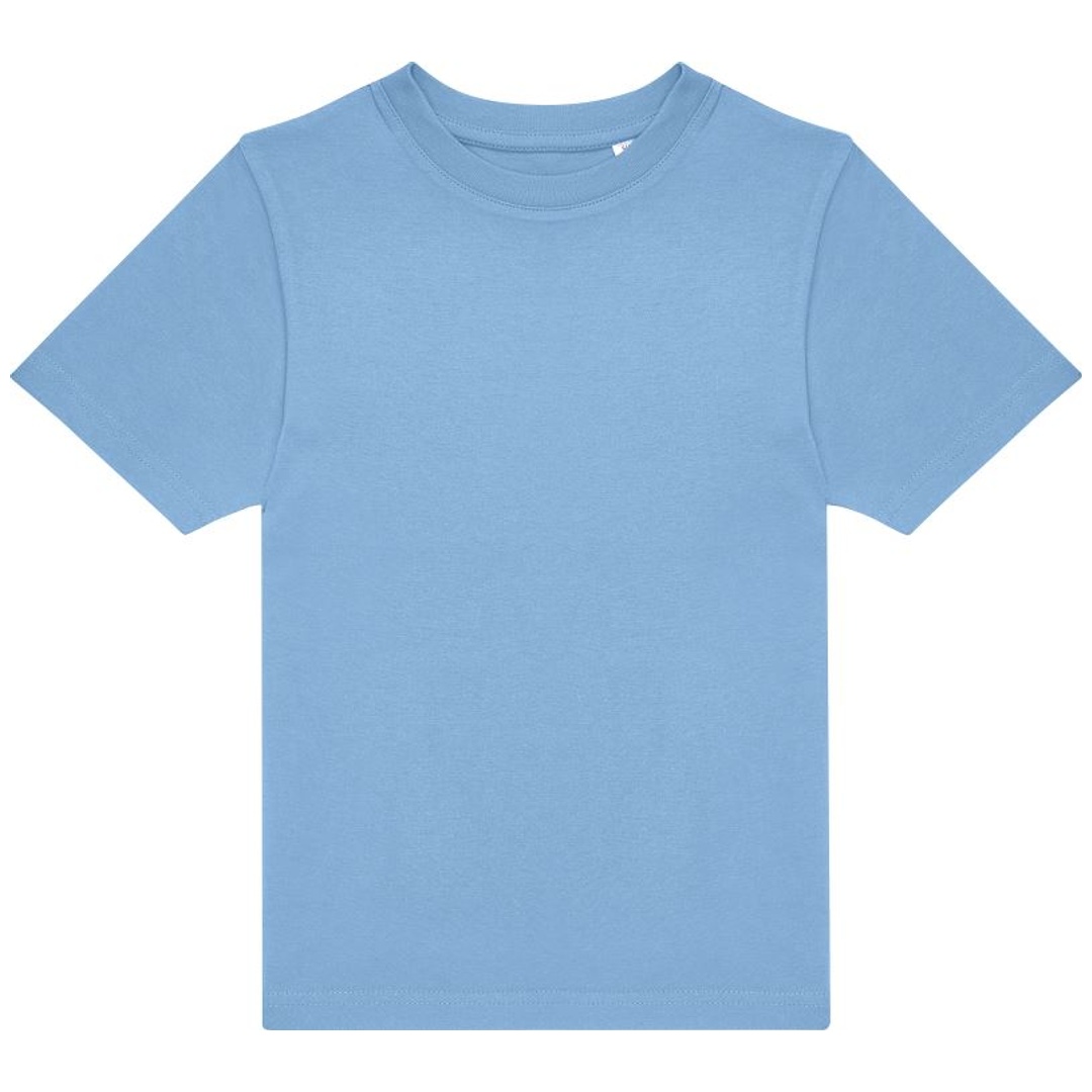 B&C Schweres Kinder-T-Shirt 01.010T Gr. 3-4 sky blue