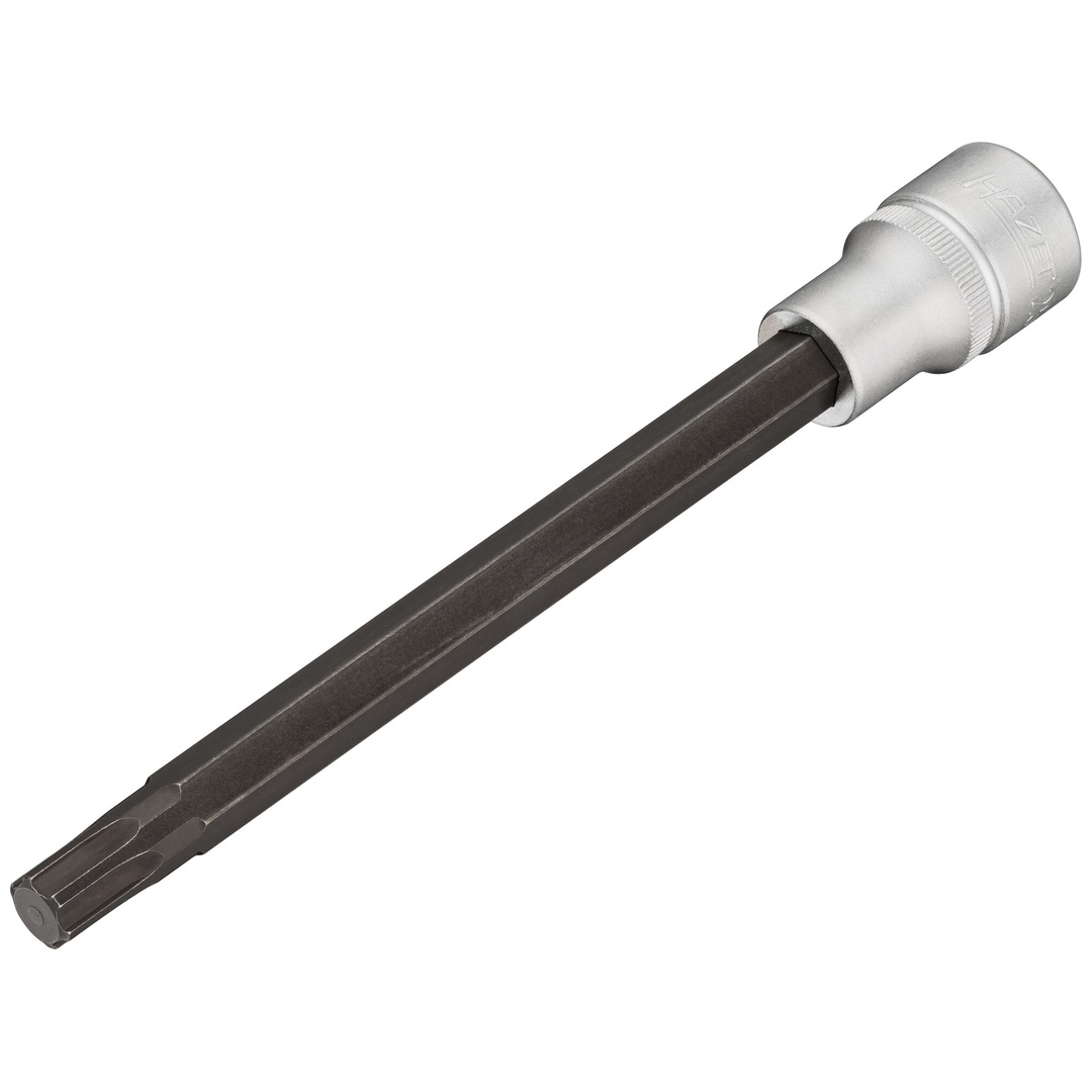 Hazet Zylinderkopf Schraubendreher-Steckschlüsseleinsatz 2579-9, 1/2 (12,5 mm) Vierkant hohl, Polydrive Profil, 168 mm