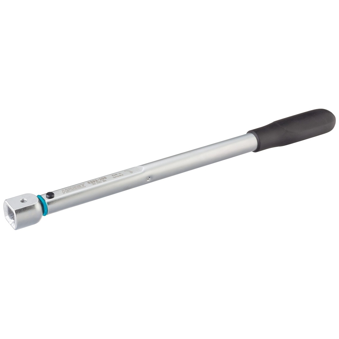 Hazet Drehmomentschlüssel 50 - 200 Nm, Genauigkeit: 2%, 14 x 18 mm Einsteck-Vierkant hohl, Länge 401 mm