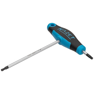 Hazet Schraubendreher, mit T-Griff 829KKT-T10, Innen TX Profil, SW T10