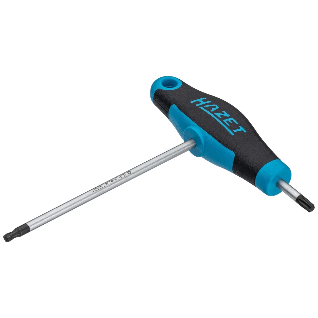 Hazet Schraubendreher, mit T-Griff 829KKT-T20, Innen TX Profil, SW T20