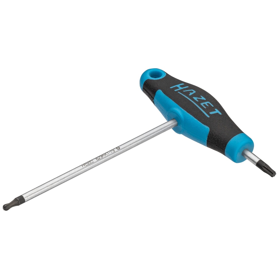 Hazet Schraubendreher, mit T-Griff 829KKT-T9, Innen TX Profil, SW T9