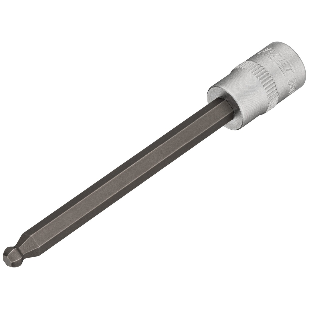 Hazet Drehzahlsensor Kugelkopf Schraubendreher-Steckschlüsseleinsatz 8501KK-4, 1/4 (6,3 mm) Vierkant hohl, Innen Sechskant Profil, SW 4 mm