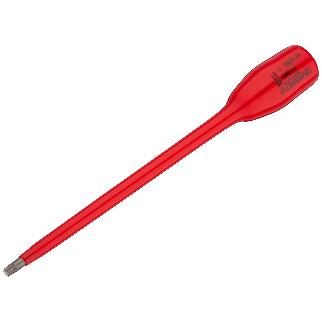 Hazet Schraubendreher-Steckschlüsseleinsatz, schutzisoliert 8802KV-LG-T25, 3/8 (10 mm) Vierkant hohl, Innen TX Profil, SW T25