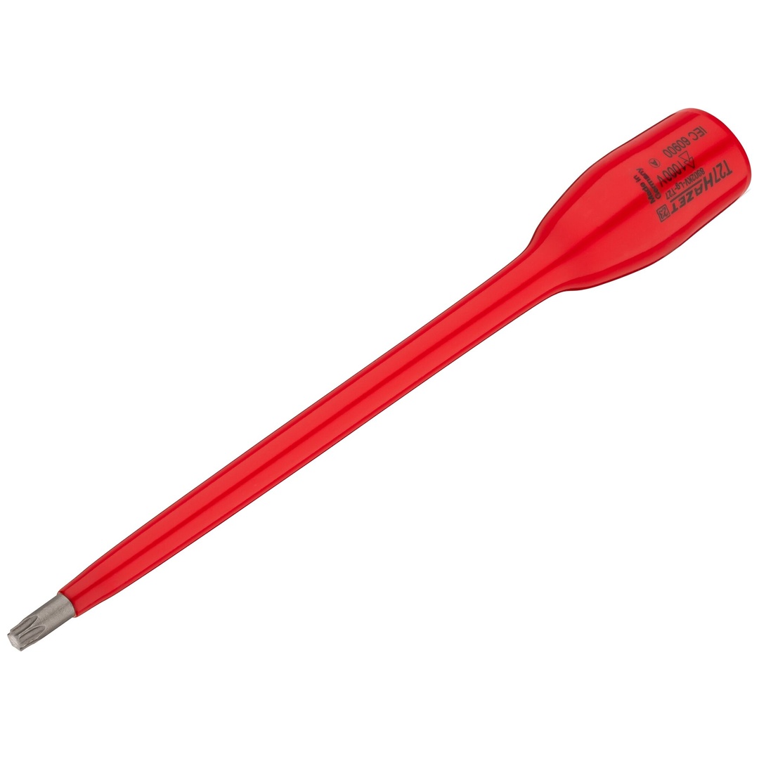 Hazet Schraubendreher-Steckschlüsseleinsatz, schutzisoliert 8802KV-LG-T27, 3/8 (10 mm) Vierkant hohl, Innen TX Profil, SW T27