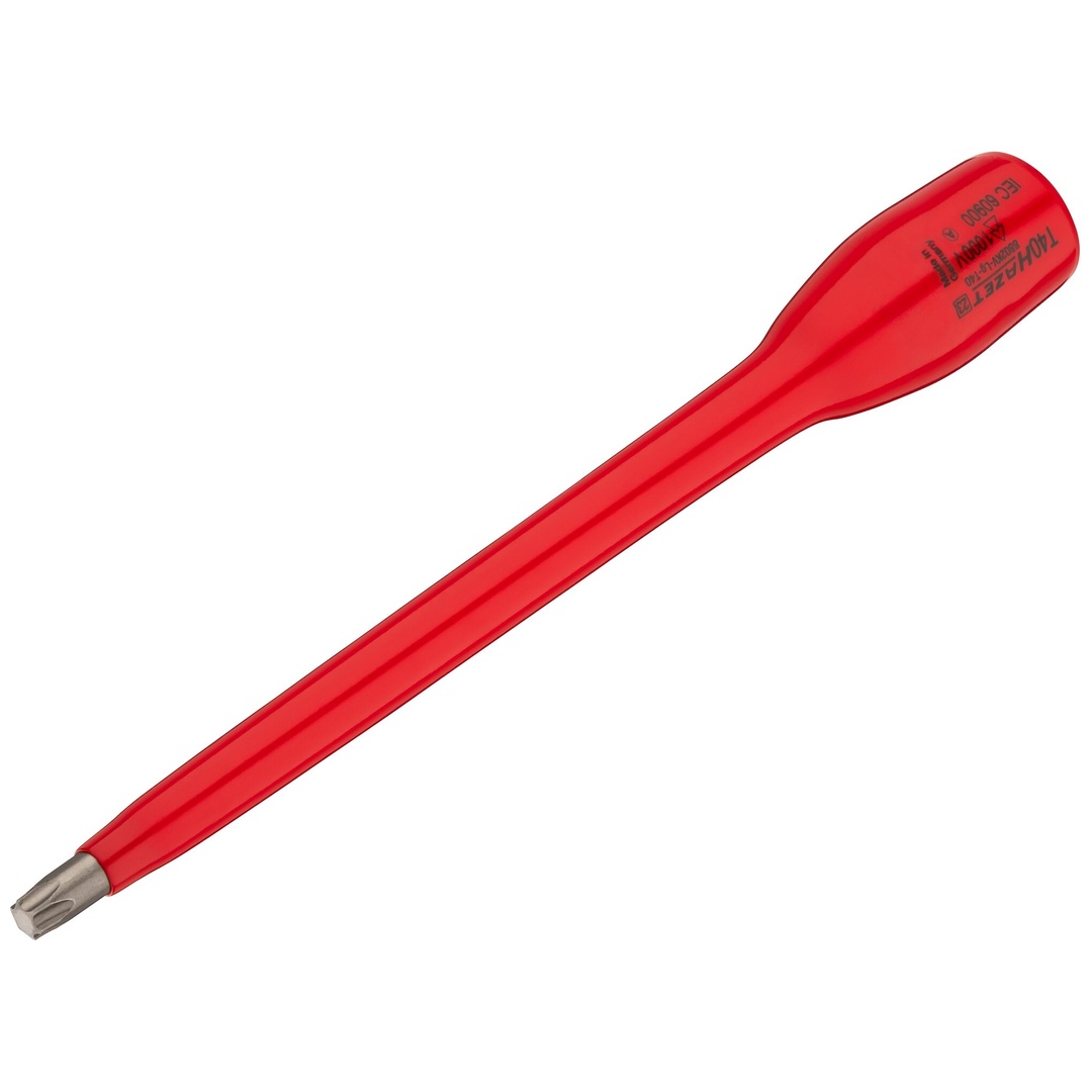Hazet Schraubendreher-Steckschlüsseleinsatz, schutzisoliert 8802KV-LG-T40, 3/8 (10 mm) Vierkant hohl, Innen TX Profil, SW T40