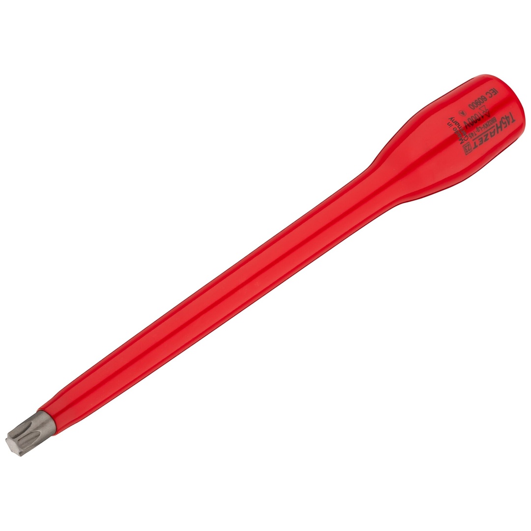Hazet Schraubendreher-Steckschlüsseleinsatz, schutzisoliert 8802KV-LG-T45, 3/8 (10 mm) Vierkant hohl, Innen TX Profil, SW T45