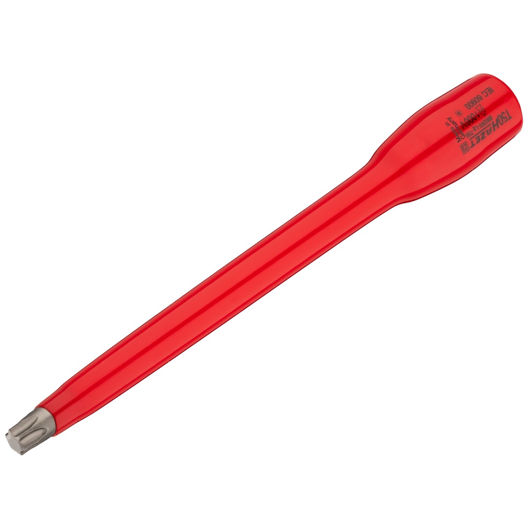 Hazet Schraubendreher-Steckschlüsseleinsatz, schutzisoliert 8802KV-LG-T50, 3/8 (10 mm) Vierkant hohl, Innen TX Profil, SW T50