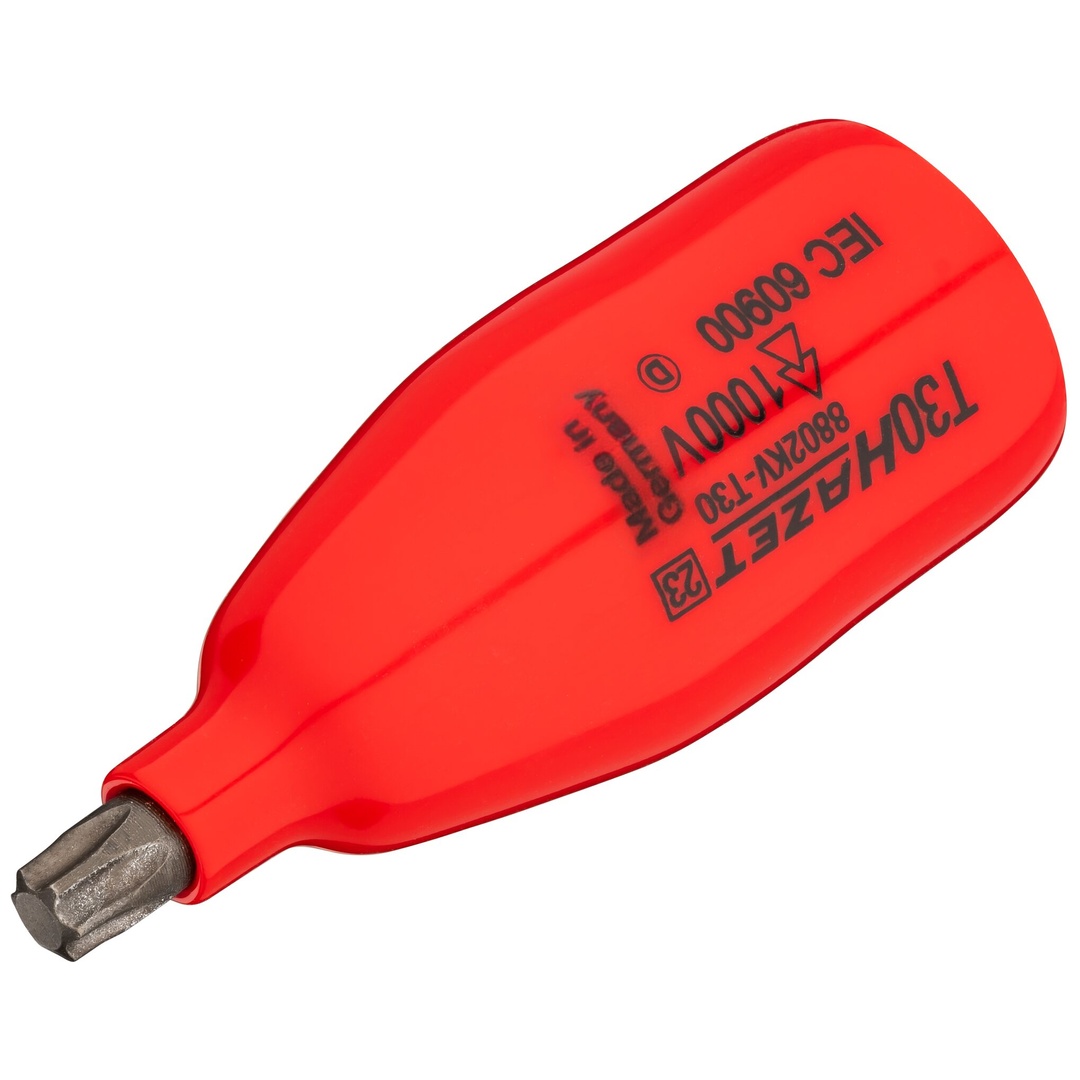 Hazet Schraubendreher-Steckschlüsseleinsatz, schutzisoliert 8802KV-T30, 3/8 (10 mm) Vierkant hohl, Innen TX Profil, SW T30