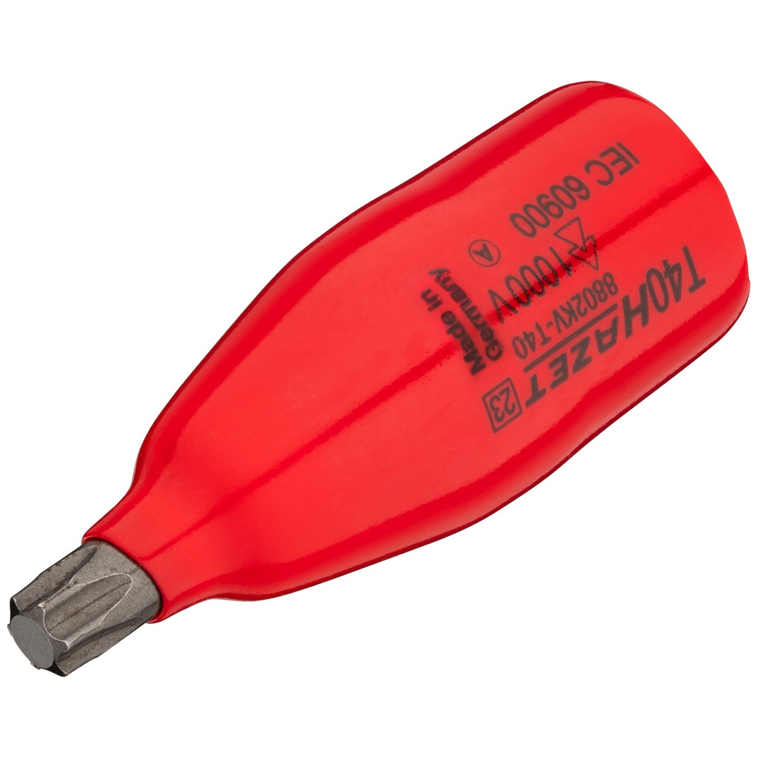 Hazet Schraubendreher-Steckschlüsseleinsatz, schutzisoliert 8802KV-T40, 3/8 (10 mm) Vierkant hohl, Innen TX Profil, SW T40