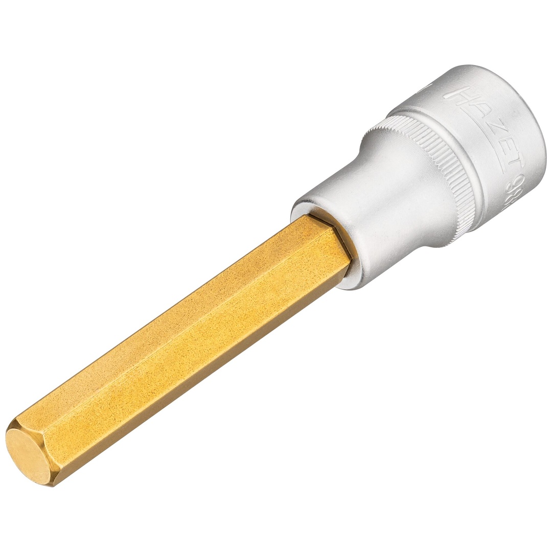Hazet Schraubendreher-Steckschlüsseleinsatz 986L-11, 1/2 (12,5 mm) Vierkant hohl, Innen Sechskant Profil, SW 11 mm