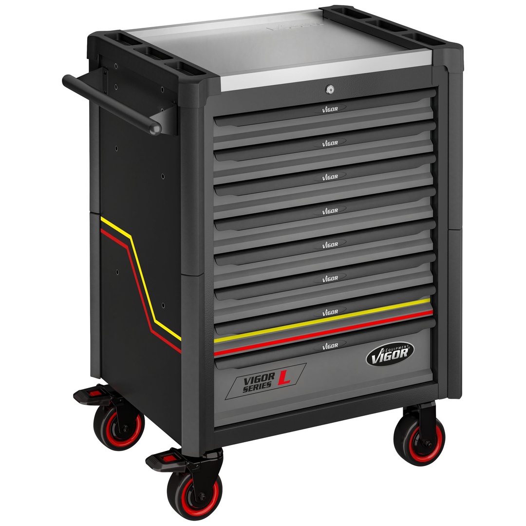 VIGOR Werkstattwagen Series L, (LxBxH) 723 x 459 x 1002 mm