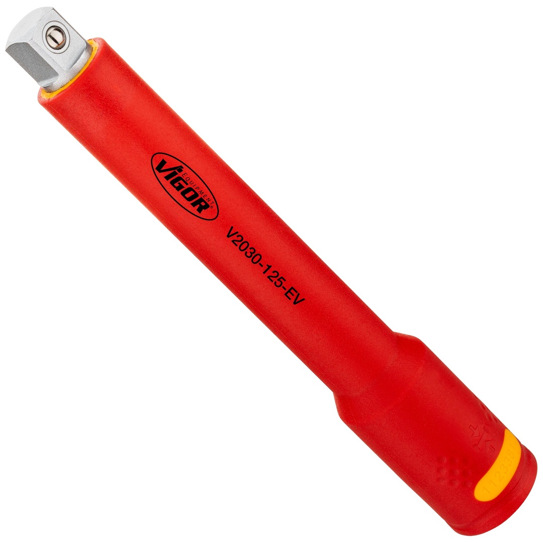 VIGOR Verlängerung, EV, 3/8 (10 mm) Vierkant hohl, 3/8 (10 mm) Vierkant massiv, 125 mm