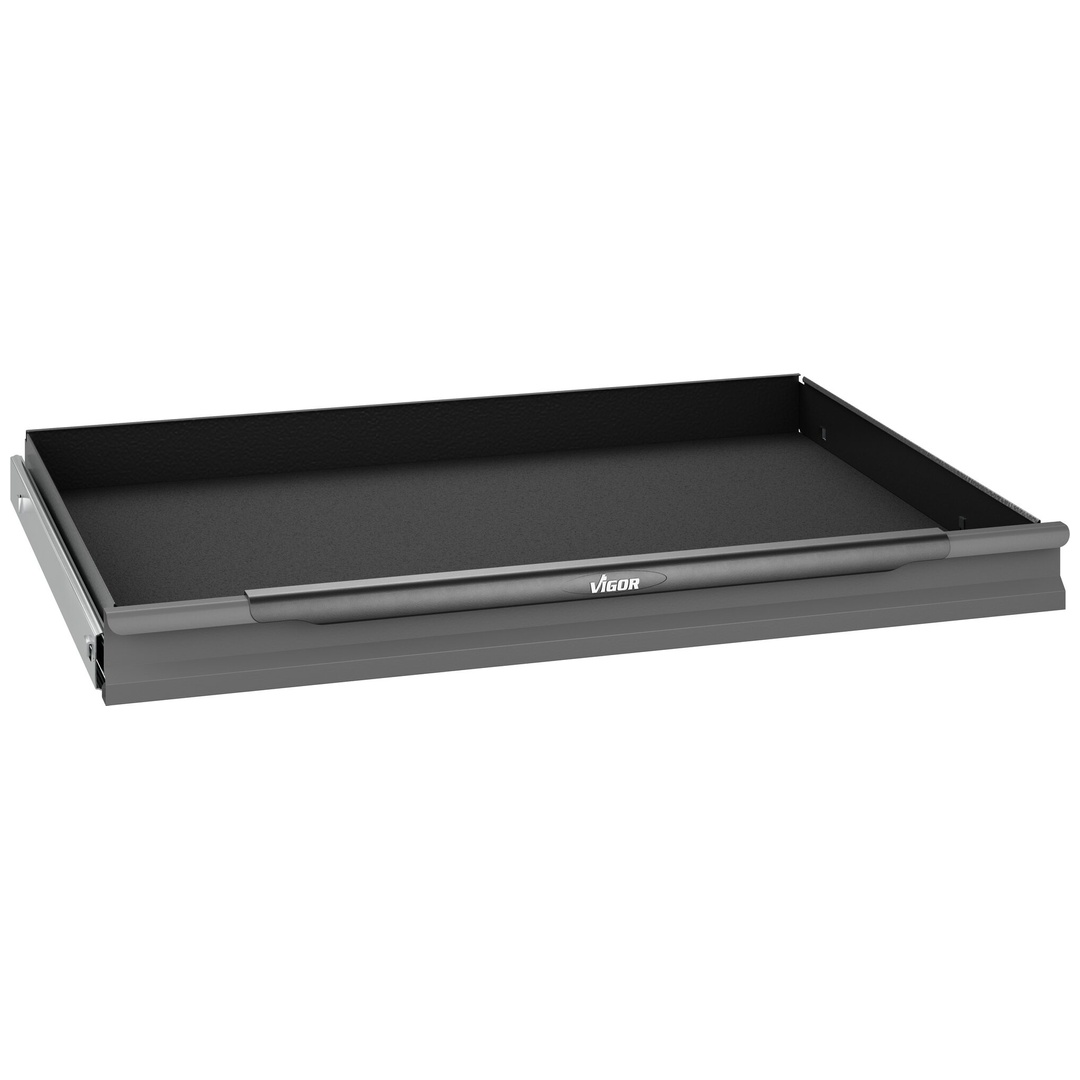 VIGOR Schublade, flach, für Series XXL (links), (LxBxH) 564 x 564 x 60 mm