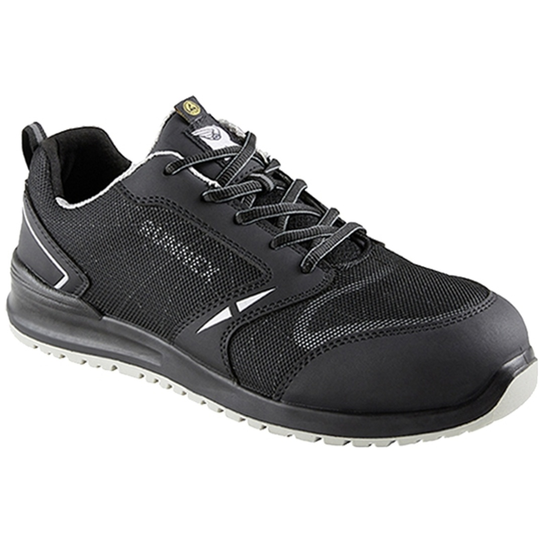 RUNNEX Sicherheitshalbschuh SportStar 5115 S1PS ESD Gr. 38 schwarz/grau