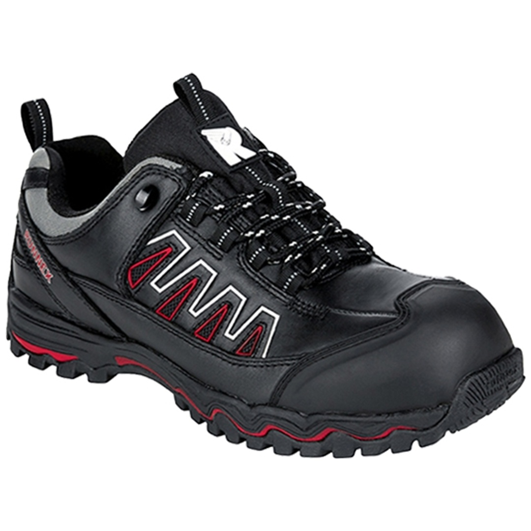 RUNNEX Sicherheitshalbschuh LightStar 5320 S3S SRC Gr. 45 schwarz/rot