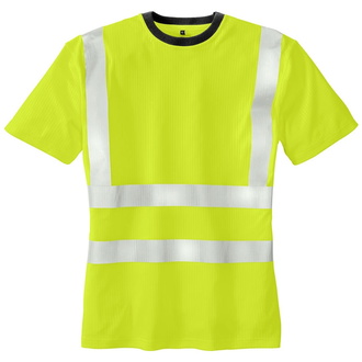 Texxor Warn T-Shirt HOGE Gr. S leuchtgelb