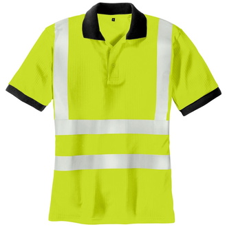 Texxor Warnschutz Polo SYLT Gr. M leuchtgelb